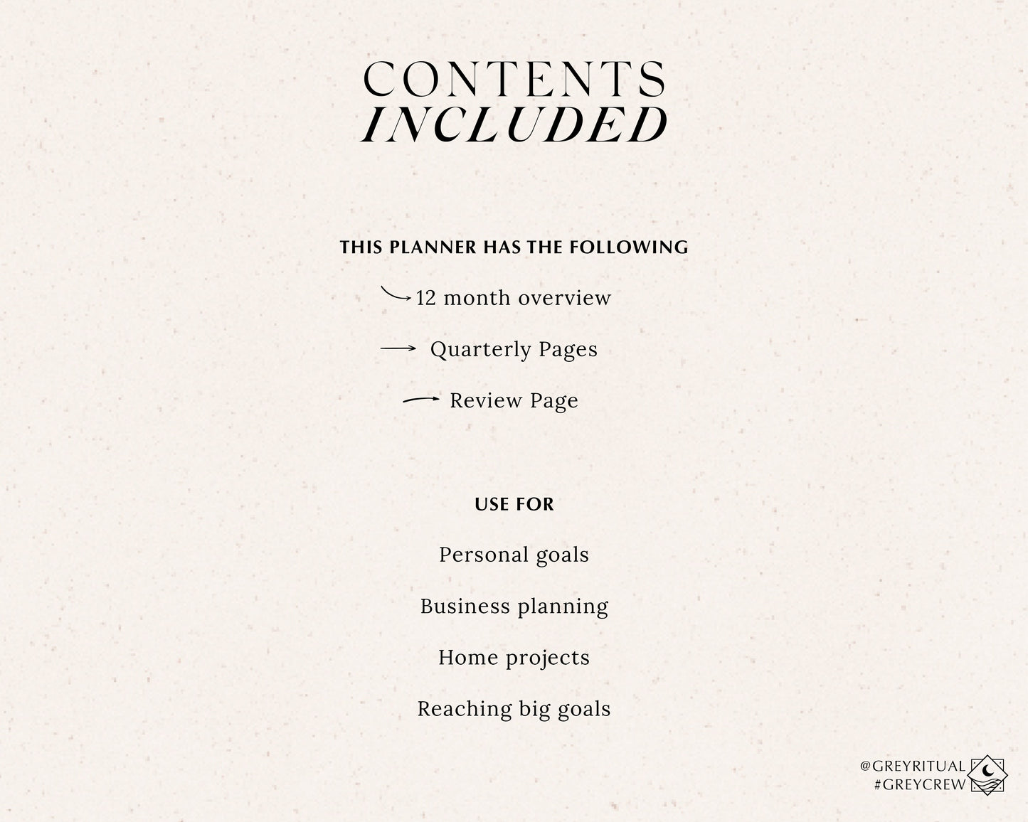 2024 Goals Yearly Planner (Printable)