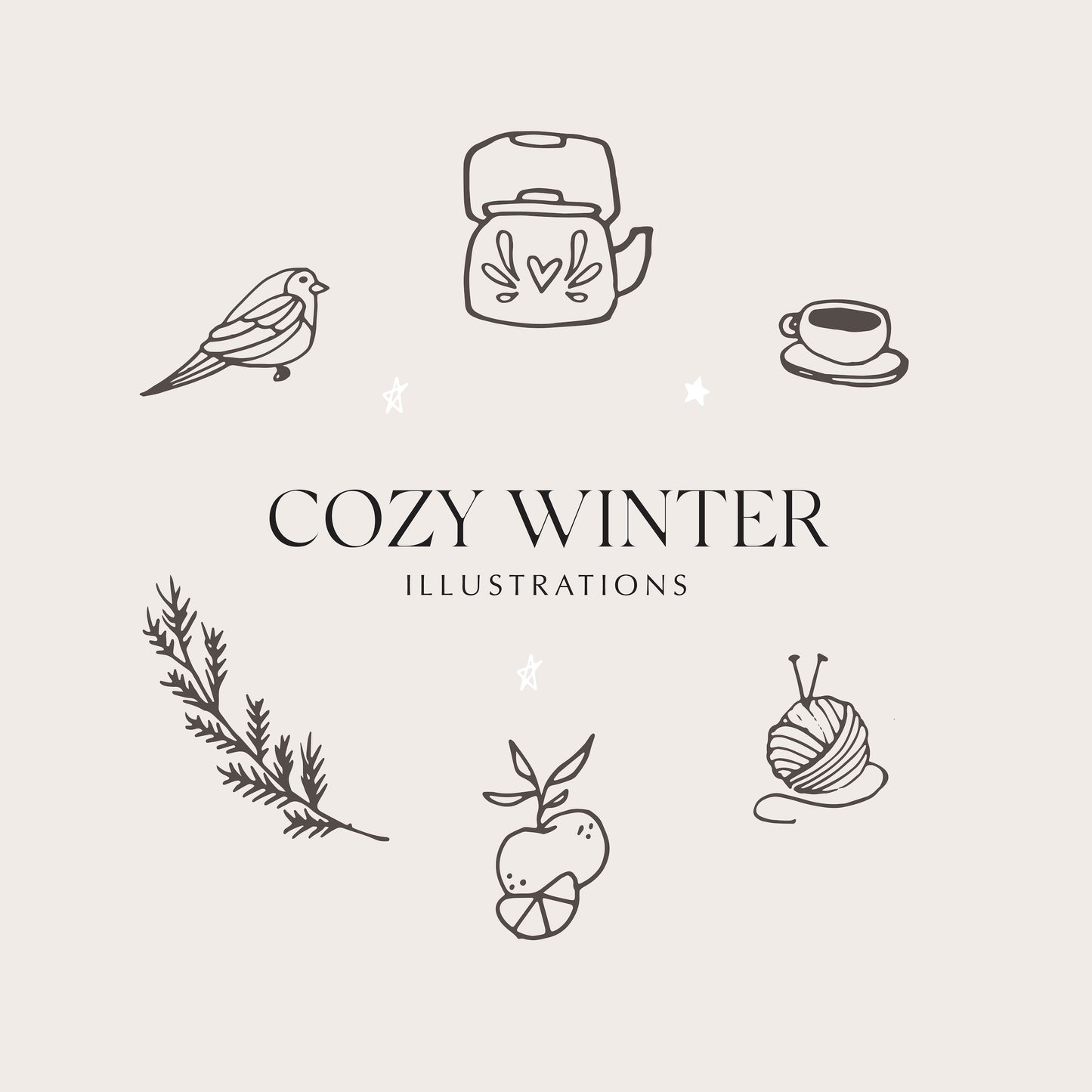 Cozy Winter Illustrations