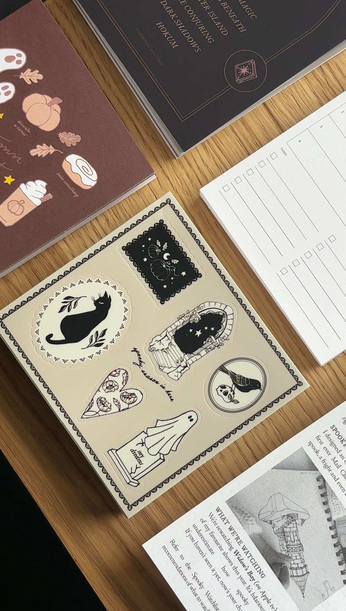 Gothic Archive Sticker Sheet