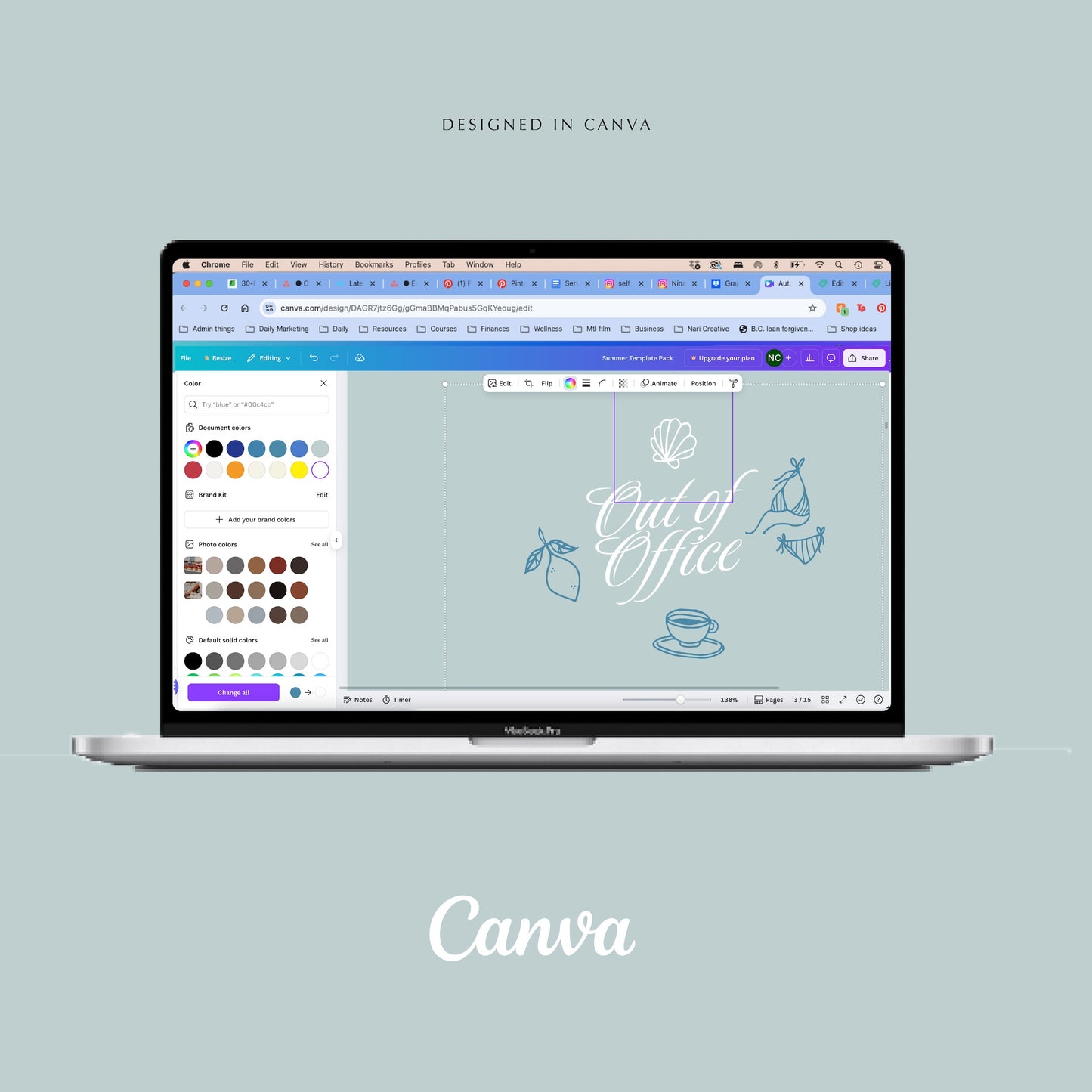 Seaside Instagram Templates