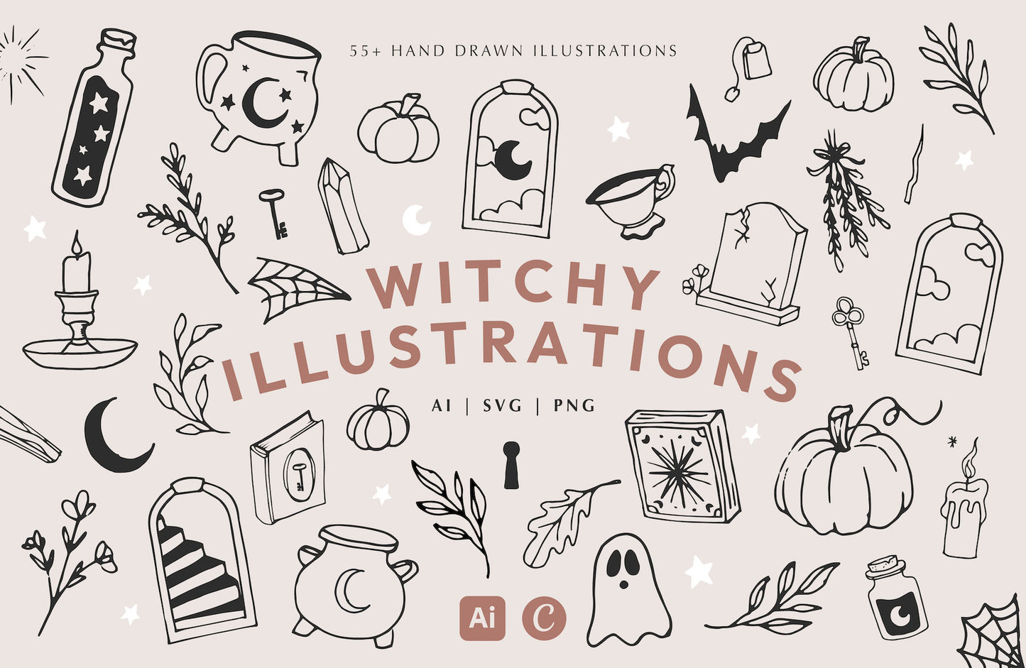 Witchy Illustrations