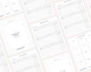 Printable Planner Packets