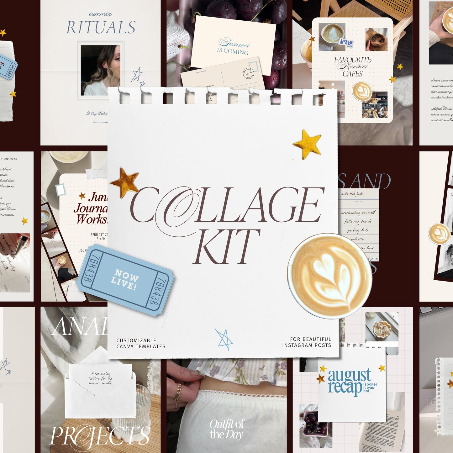 Collage Kit Canva Templates
