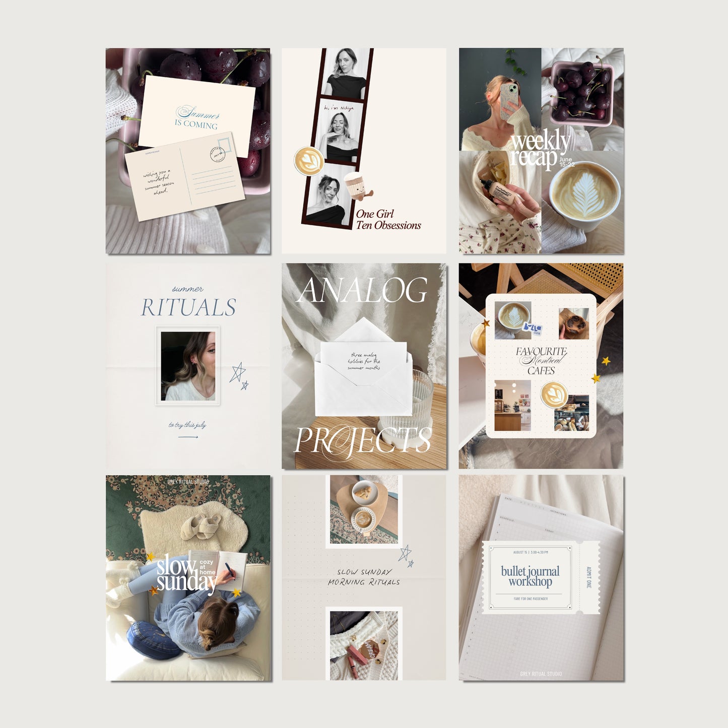 Collage Kit Canva Templates