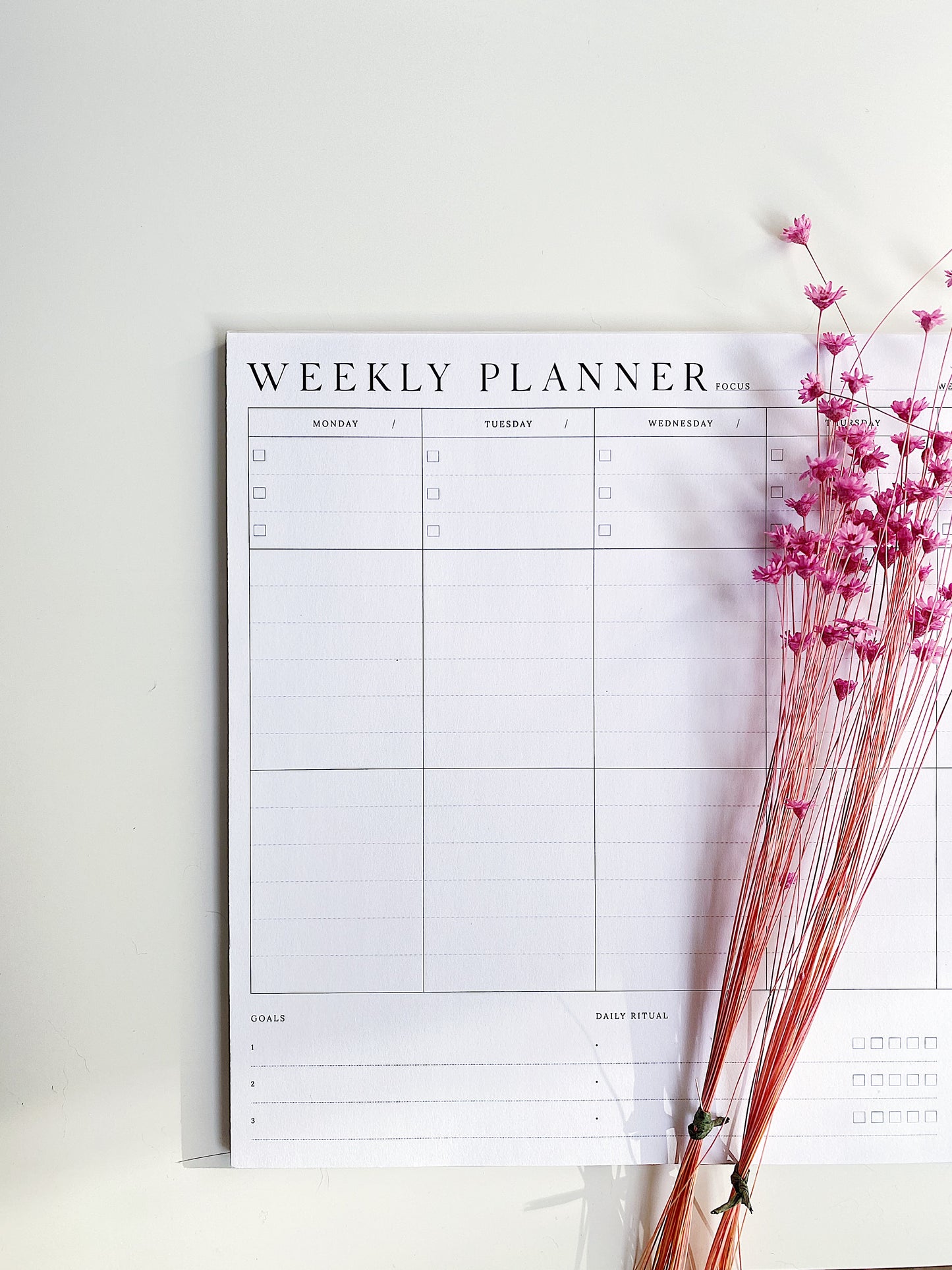 Weekly Planner Notepad