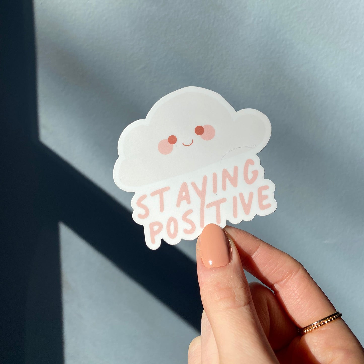 Staying Positive Sticker