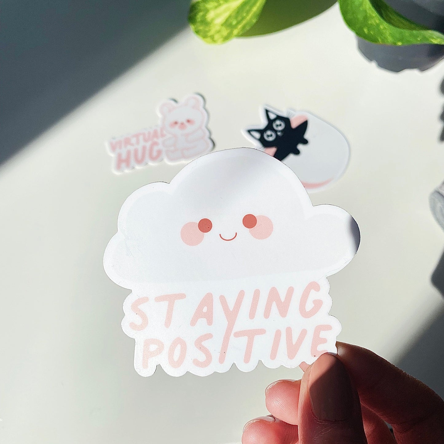 Staying Positive Sticker