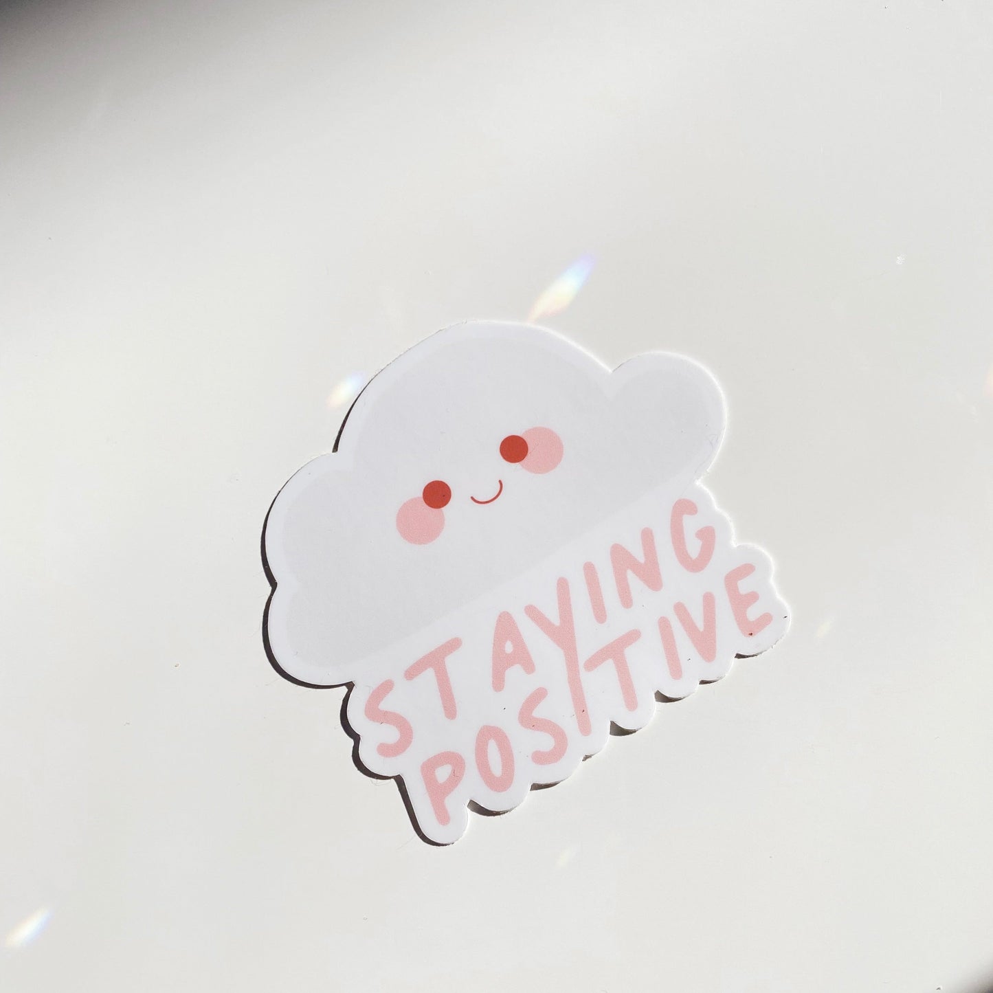 Staying Positive Sticker